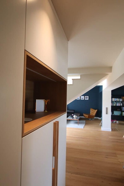 Referenz: Integrierter Stauraum