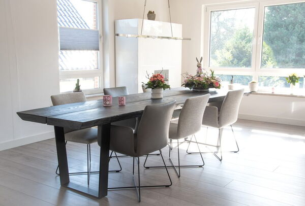 Modernes Penthouse: klassisch, modern, schick, lichtdurchflutet