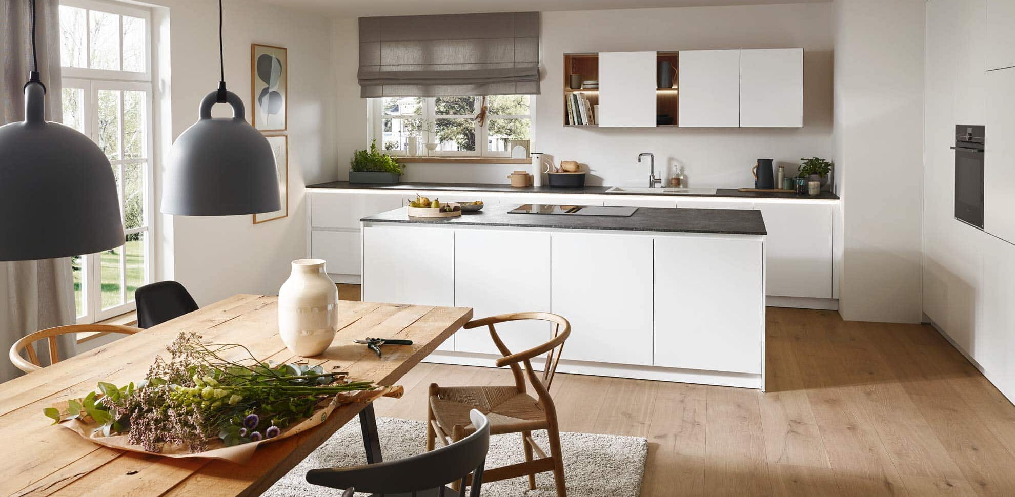 Kombinierter Ess- und Küchenbereich