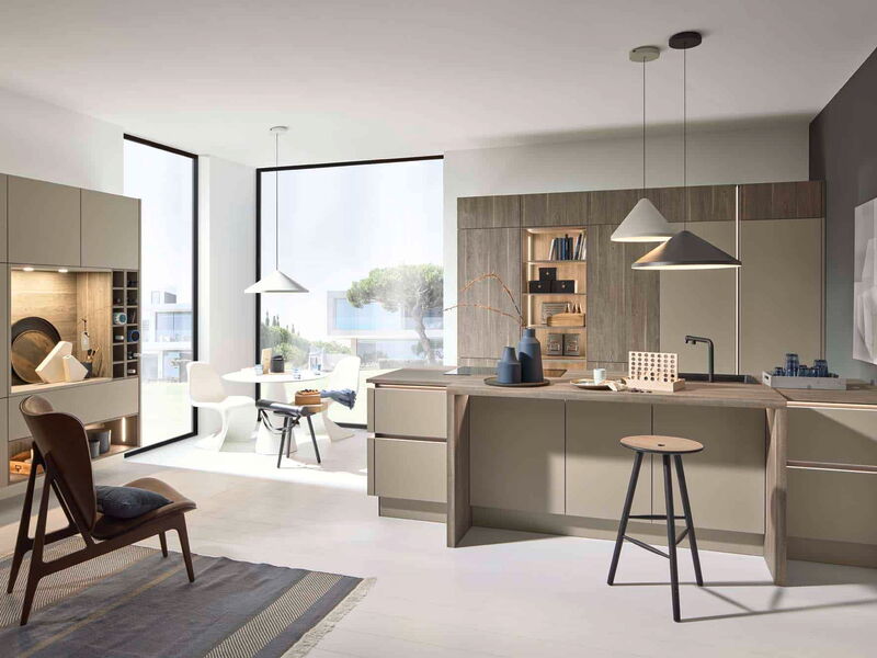 Hochwertiger Wohn-Essbereich