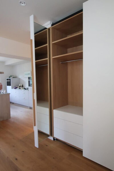 Referenz: Integrierter Stauraum